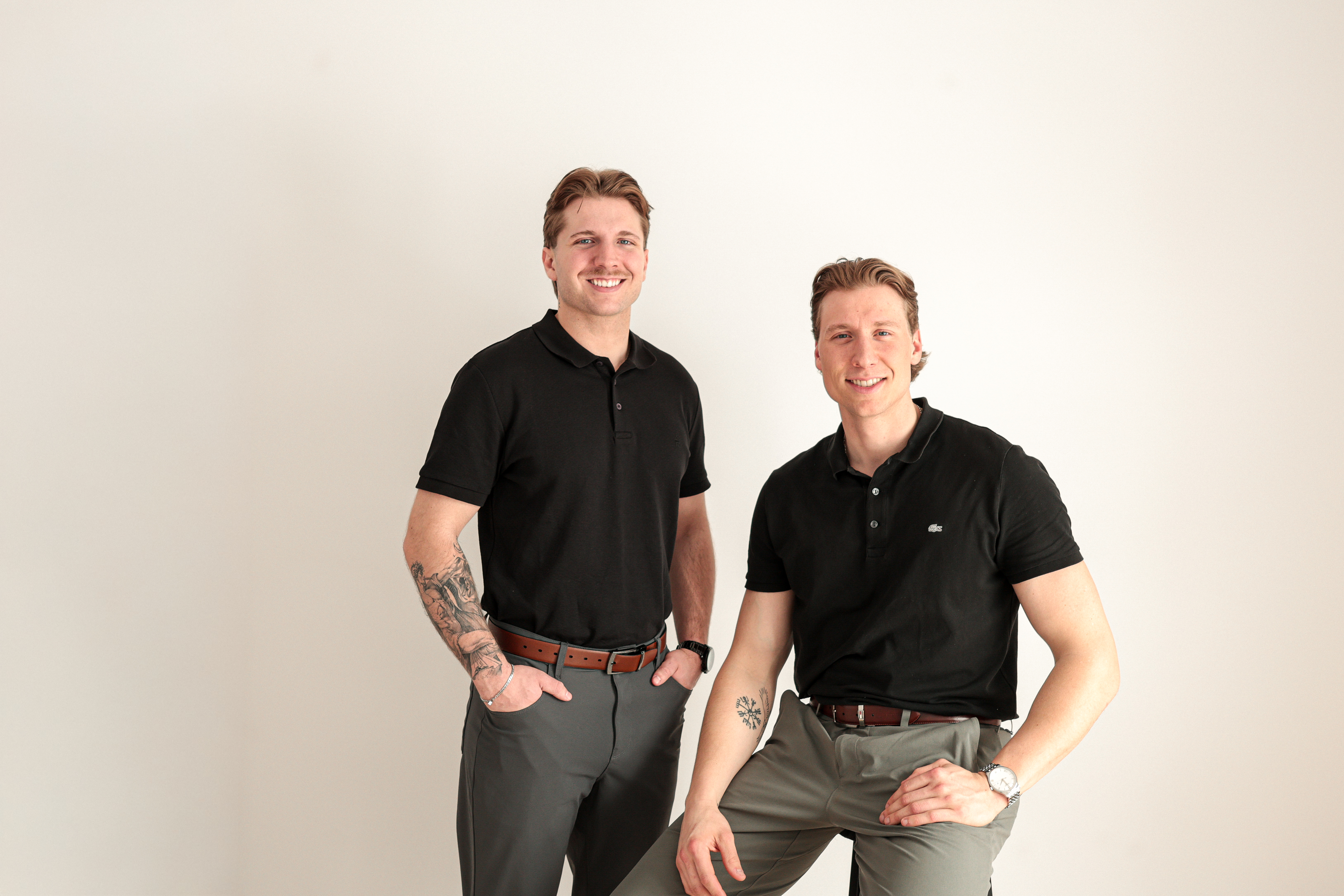 Gabriel et Nathan — Fondateurs de HML Gestion Immobilière